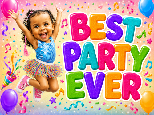 Custom Kids Birthday Photo Booth Props
