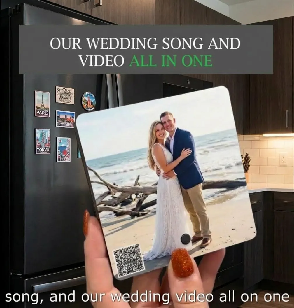 Love Story Magnet | Romantic Photo, Music & Video Gift