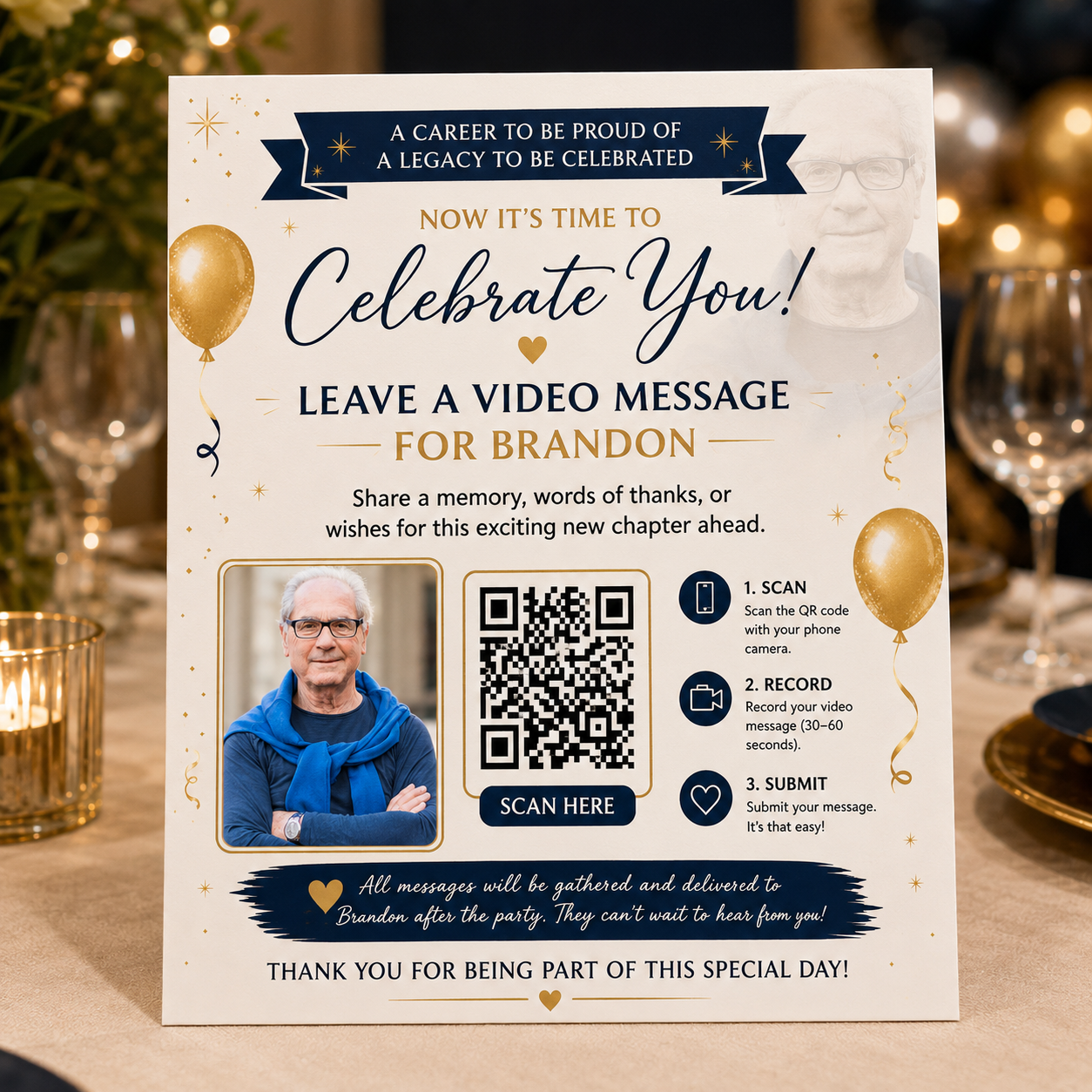 The Tabletop Video Guestbook™