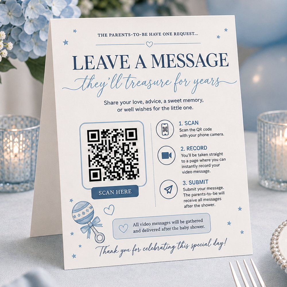 Video Message Table Displays