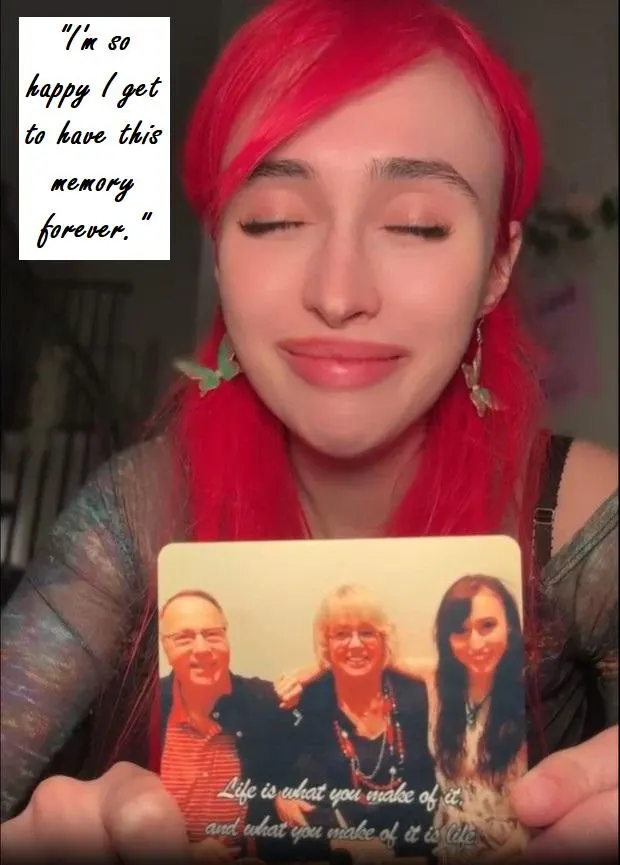 Forever Voice Magnet | Memorial Photo, Voice & Video Keepsake