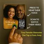 Forever Voice Magnet | Memorial Photo, Voice & Video Keepsake