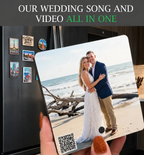 Love Story Magnet | Romantic Photo, Music & Video Gift
